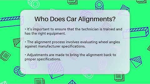 Who Does Car Alignments? - Car Performance Pros