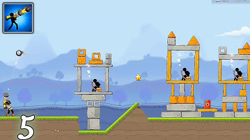 Boom Stick Gameplay 5, Android Games Walkthrough ios Simulato‪r Trailer