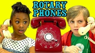 KIDS REACT TO ROTARY PHONES screenshot 3