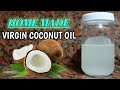 HOW TO MAKE VIRGIN COCONUT OIL - (Without heat, chemical and preservatives ) Joicy Tips & Tricks