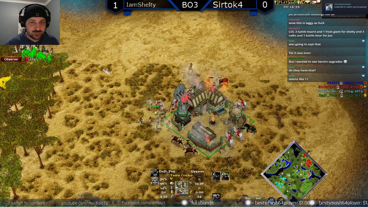 IamShelty vs Sirtok4 - Age of Mythology: Extended Edition (Game 2)