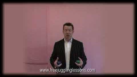Lesson two, two ball juggling