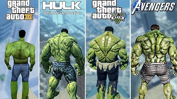 I Made Every Hulk Jump From the Highest Point in Gaming History (2001–2025)