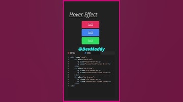 Hover Effect #dev #responsivedesign #responsive  #coding #html #css #DevMaddy