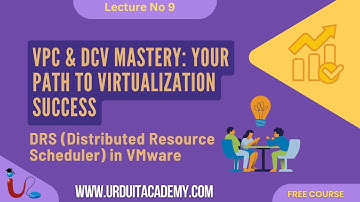 VPC DCV Lecture 9: Mastering DRS (Distributed Resource Scheduler) in VMware | URDU IT Academy