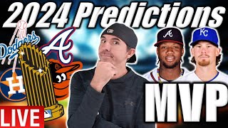 Live  My MLB Season Predictions: World Series, MVP, Cy Young & More!