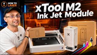 xTool M2 InkJet Module 1st test