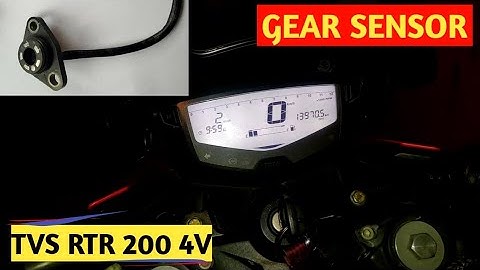 TVS RTR 200 Gear Sensor Change