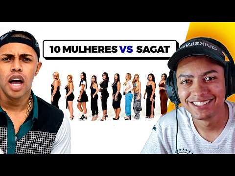 10 MULHERES vs SAGAT - React Peixe