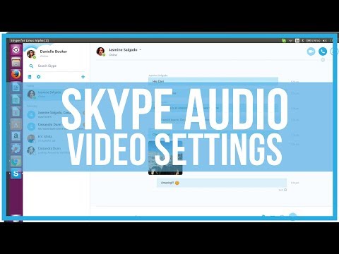 How To Adjust Skype Audio and Video Settings - Full Tutorial