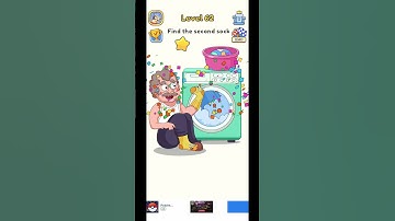 Find the second sock (DOP 5 delete one part ) level 62 #gaming #cartoon #viralshorts