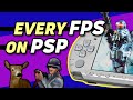 Firstperson shooters on psp  trying all 16 games