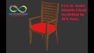 How to Make Simple Chair Modeling in 3DS Max