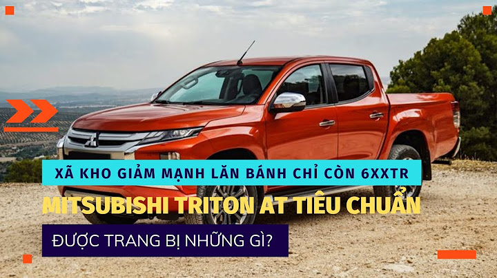 Đánh giá mitsubishi triton 4x2 mt