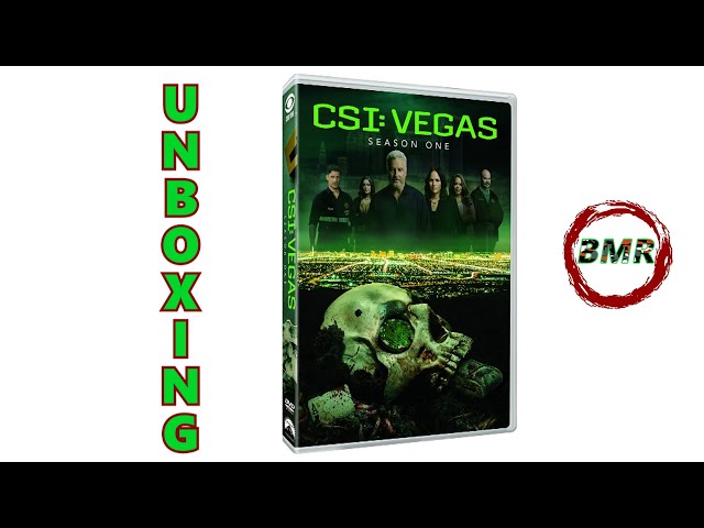 CSI: Vegas Season One DVD Unboxing - YouTube