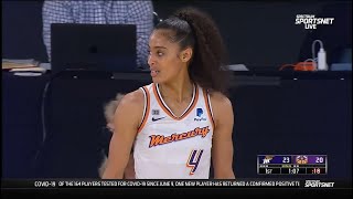 Skylar Diggins-Smith's DOUBLE-DOUBLE Highlights vs Los Angeles Sparks #WNBA #WNBA2021 #SkylarDiggins Information