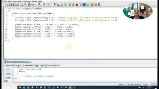 U3L1 Boolean expressions with  relational operators Profile