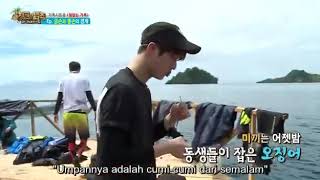 Law of the jungle Kota Manado (Sub indo) Jin' BTS