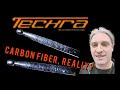 Techra carbon fiber sticks review and sound check