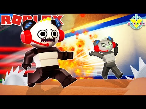Can We Escape in Time?! Let's Play Roblox Death Run with Combo Panda and Robo Combo!