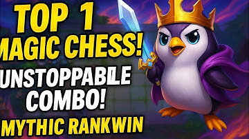 TOP 1 MAGIC CHESS !! UNSTOPPABLE COMBO !! Magic Chess: Go Go | Mobile Legends: Bang Bang