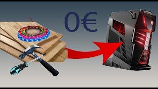 tuto (DIY) fabriquer un boîtier PC fixe mural en bois