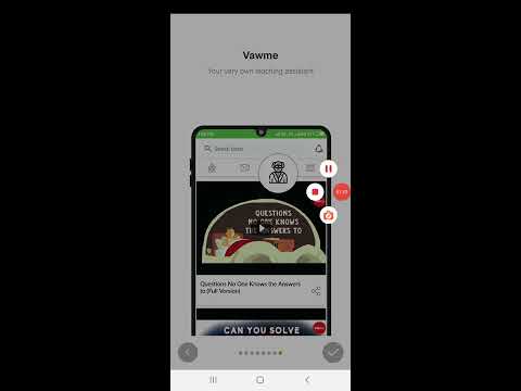 How to access '' Watch Tutorial '' in Vawsum App ?