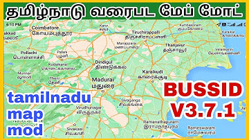 tamilnadu map mod for bussid v3.7.1 # bussid v3.7.1 tamilnadu traffic map mod # bussid tn bus mod