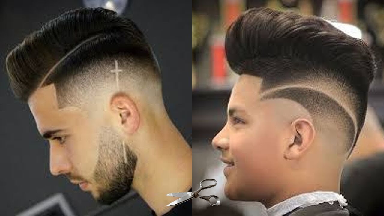 corte degrade fade masculino