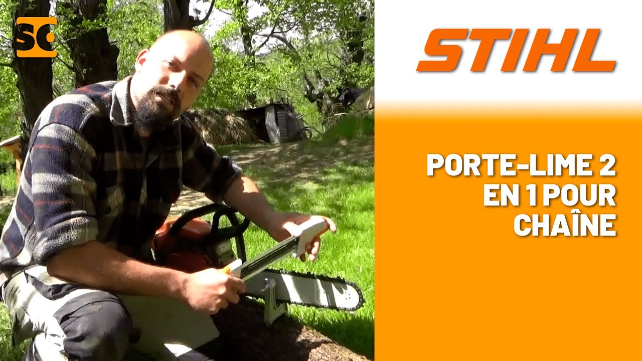 Porte-lime 2 en 1 Stihl Picco 3/8