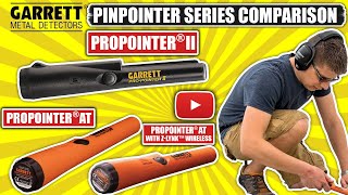 Famous Garrett Pro-Pointer AT vs Pro-Pointer AT Z-Lynk Wireless vs Pro-Pointer II - Review Comparison Profile