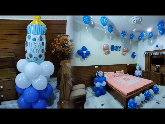 A Blue Theme Welcome Baby Boy Decor for your Welcome Celebrations in your  city | Mumbai