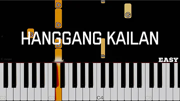 Hanggang Kailan - Orange & Lemons | Easy Piano Tutorial