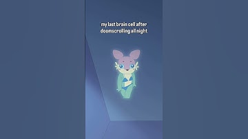 I’m seriously on my last brain cell 🥴#meme #animation #kawaii #cute #funny #doomscrolling #brainrot