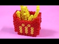 Perlerbeads "Potato" 3Dver. パーラービーズ「立体ポテト」の作り方 図案