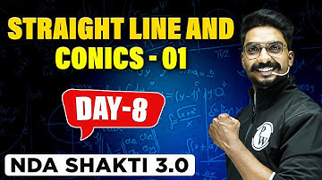 NDA MATHS 2023 | Straight Line and Conics 01 | NDA CRASH COURSE