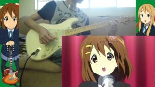 Video thumbnail of "K-ON! - Watashi no Koi wa Hotch Kiss (My Love is a Stapler) Guitar Cover"