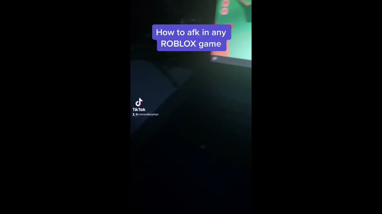 How To AFK In Any ROBLOX Game 