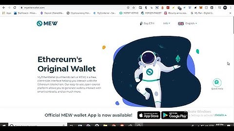How to Create MyEtherWallet of Latest Version MEW in Hindi