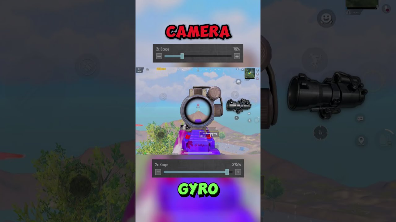 Zero Recoil Sensitivity For All Acopes Ruby Yt Pubg Pubgmobile
