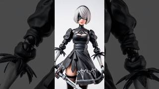 Nier Automata Animaster 2B 1/9 YorHa no.2 Type B Figure 2B #loctoys #2b #nierautomata #nier #anime