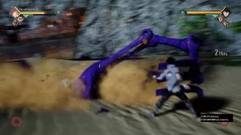 JUMP FORCE downtilt chidori