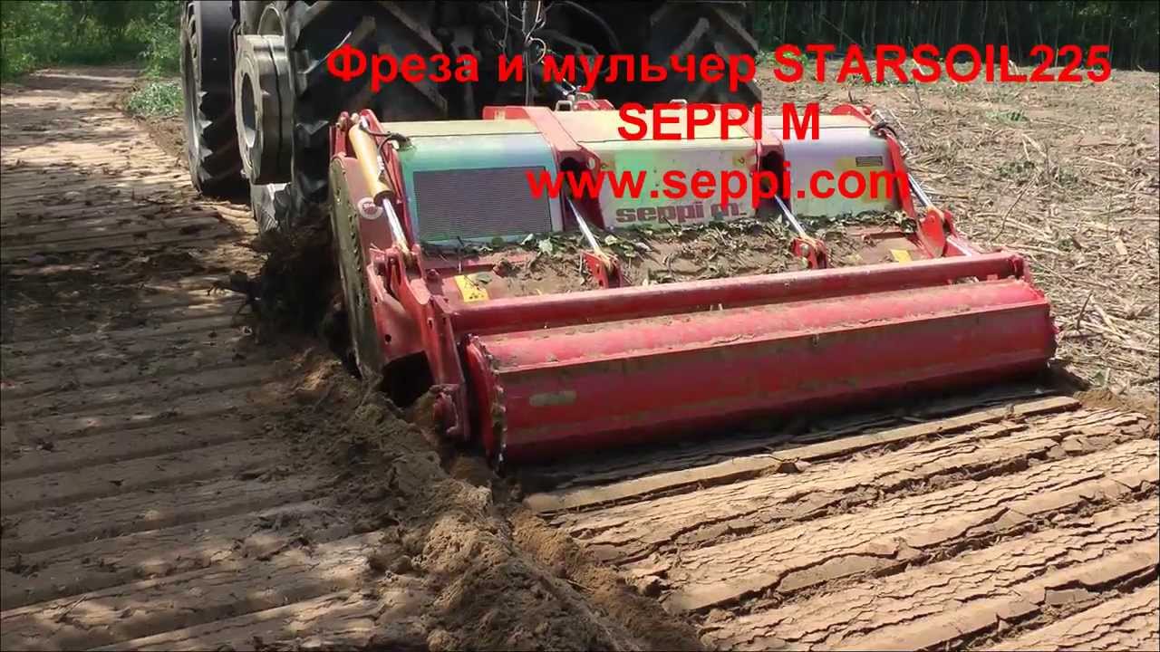 Фреза и мульчер STARSOIL 225 Seppi M
