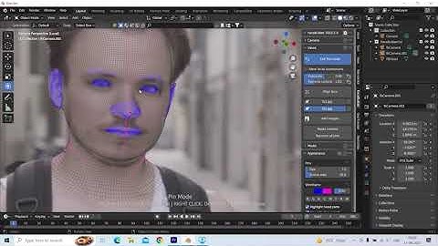 How to Track Faces in Blender with KeenTools FaceBuilder and Geo Tracker - Blender 3D Tutorial