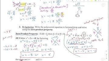 Alg2 3.1 Notes Video Pt 2