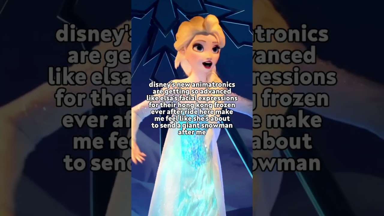 Animatronic Elsa