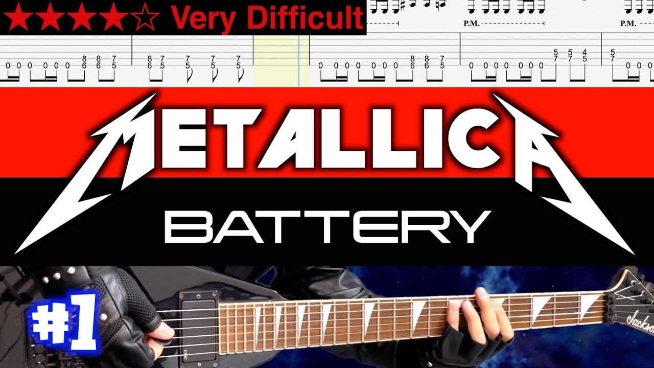 Metallica battery. Master of Puppets Tabs.