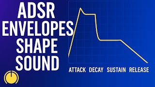 How Adsr Envelopes Shape Sound Synth Envelope Tutorial For Music Producers