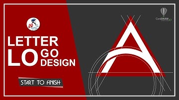 Design Simple Letter Logos - The Logo Design Process From Start To Finish - CorelDraw Tutorial