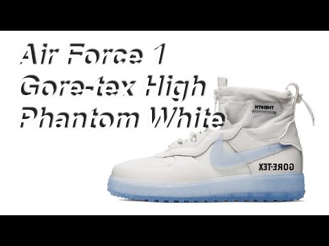 nike af1 gore tex high white